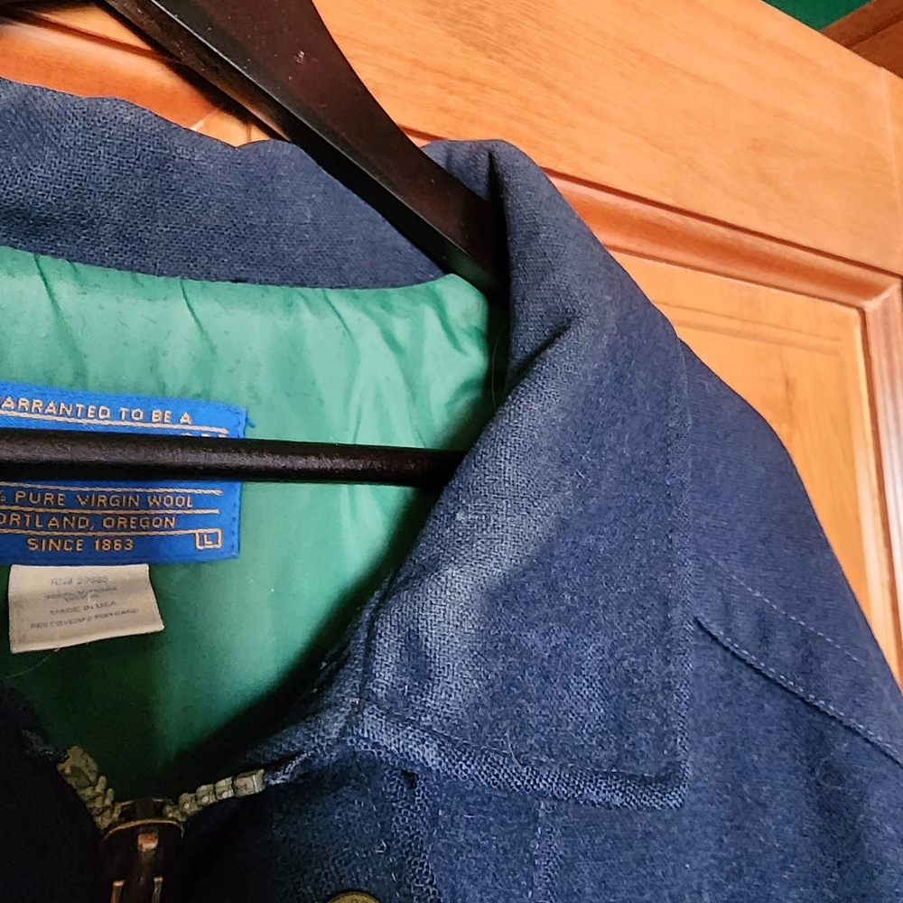 Vintage Pendleton Wool Bomber Jacket - image 3